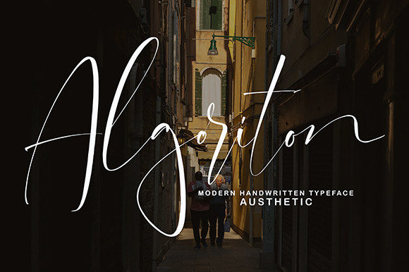 Algoriton: A Handwritten Font That Elevates Web Design
