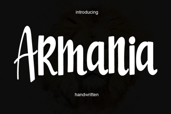 Armania: A Delicate Handwritten Font for Branding