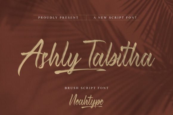 Ashly Tabitha: A Modern Script Font for Web Design Projects