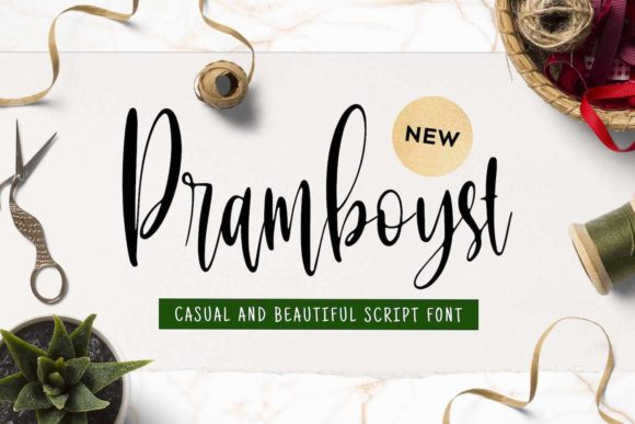 Bring Your Creations to Life with the Pramboyst Font