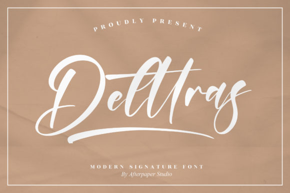 Delttras Font Review for Branding and Creative Projects