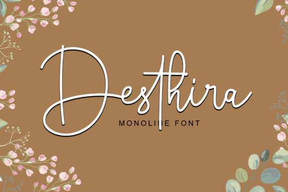 Desthira Font for Modern Marketing and Branding