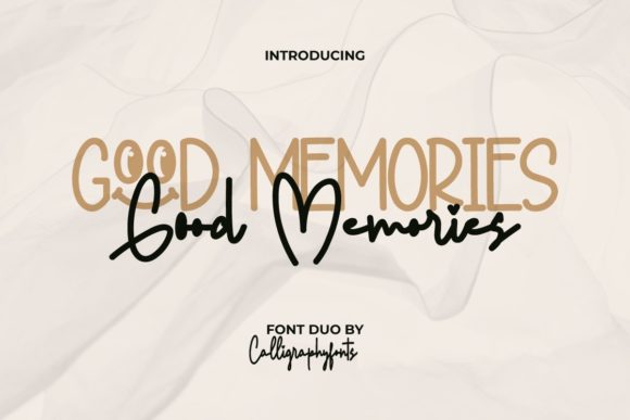 Good Memories Font for Brand Campaigns