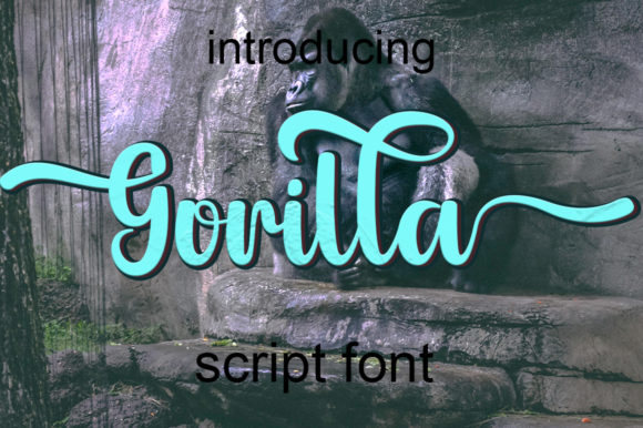 Gorilla: A Handwritten Font That Elevates Digital Branding