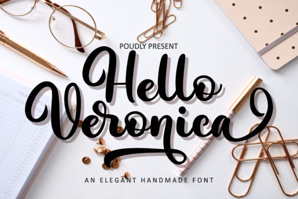 Hello Veronica: A Script Font for Modern Campaigns
