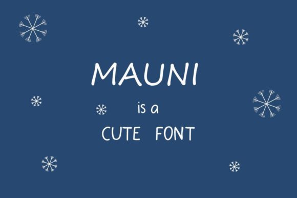 Mauni: A Handwritten Font That Adds Personality to Branding
