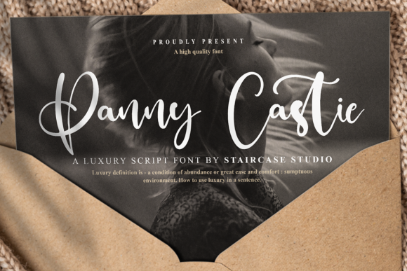 Panny Castie: A Luxurious Script Font for Branding Projects