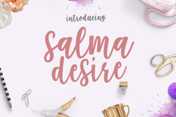 Salma Desire: A Modern Font for Polished Branding