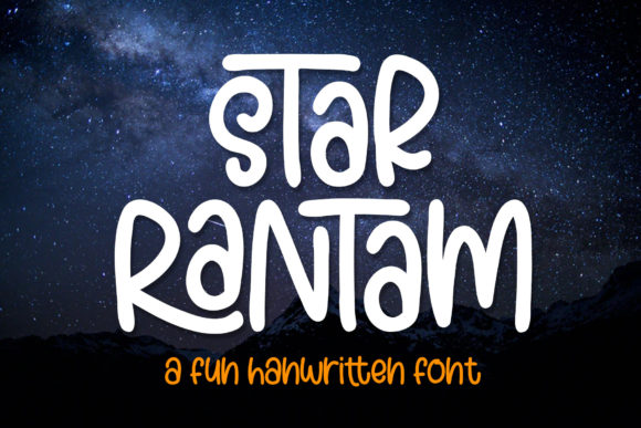 Star Rantam: A Script Font for Bold Branding