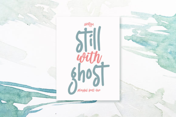 Still with Ghost: A Script Font for Modern Branding
