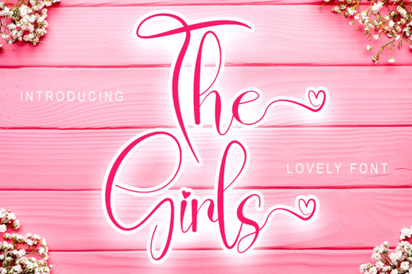 The Girls: A Playful Font for Professional Branding