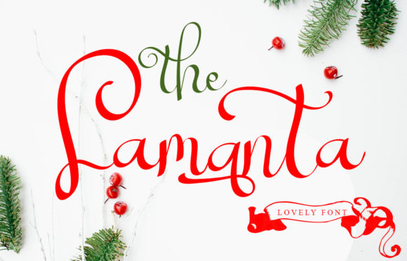 The Samanta: A Sweet Script Font for Modern Web Design