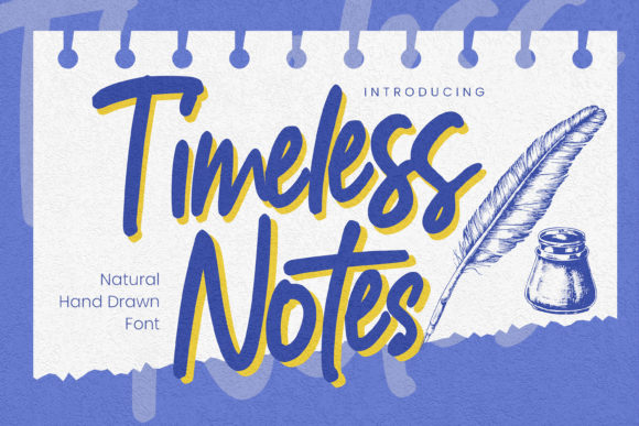 Timeless Notes: A Font That Elevates Your Brand