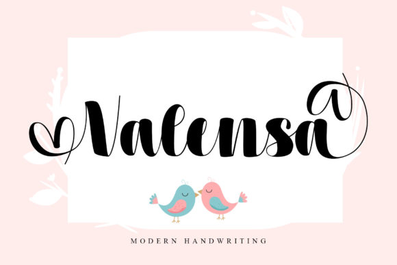 Valensa: A Modern Script Font for Polished Branding
