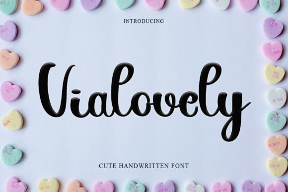 Vialovely Font for Business Branding