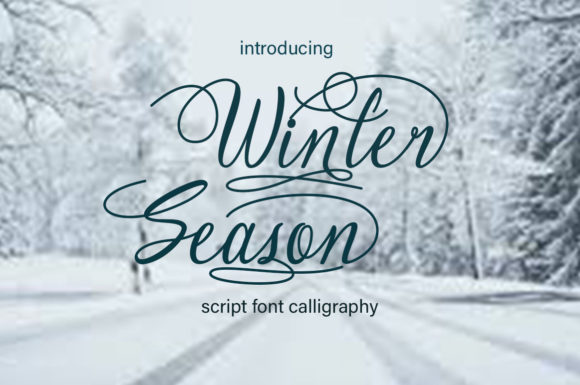 Winter Season Font for Professional Branding